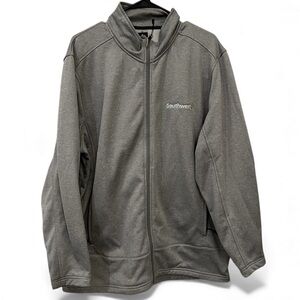 Storm Creek Southwest Airlines Gray Zip-Up Fleece Jacket Men’s XL